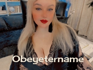 Obeyetername