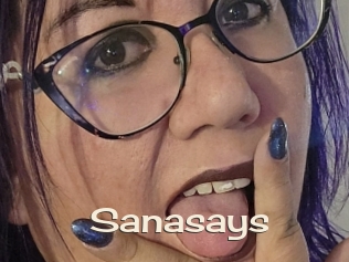 Sanasays
