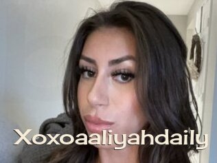 Xoxoaaliyahdaily
